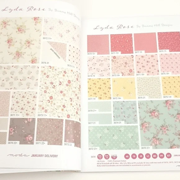 3/$15 Paper Crafting Moda Piece Fabric Catalog - Picture 4 of 16
